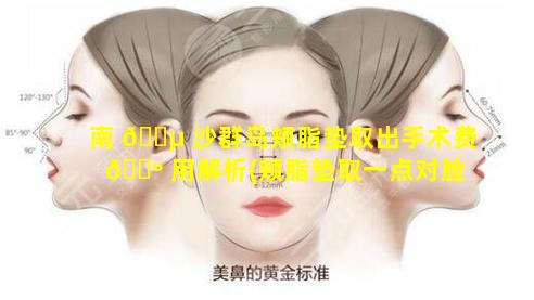 南 🐵 沙群岛颊脂垫取出手术费 🌺 用解析(颊脂垫取一点对脸部会影响吗)